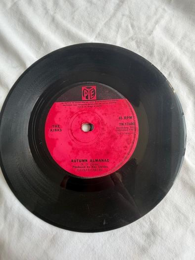 Curated Job Lot of 54 Vintage 7" Vinyl Records - ALL Pressed in Ireland (John Lennon, Pink Floyd, The Kinks)