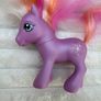 Vintage My Little Pony Twinkle Twirl Purple Stars Hasbro 2004 G3 Used Please see pictures Image 4