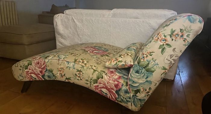 Floral Chaise Longue