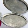 Vintage Hallmarked Extra Large Sterling Silver Decorative Oval Locket & Chain L-18" - 11,50g Image 7