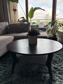 Ikea Jakobsfors Dark Oak Coffee Table