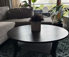 Ikea Jakobsfors Dark Oak Coffee Table