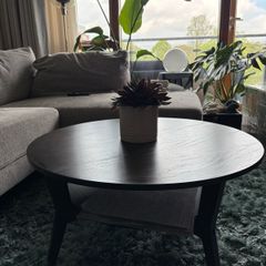 Ikea Jakobsfors Dark Oak Coffee Table