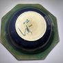 Rare Walter Moorcroft. Orchid Octagonal Footed Bowl. c.1950 Image 2