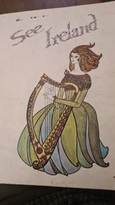 1966 See Ireland Adevrtising Tourist Book. The Scenic, Cultural And History. First Edition. Large Volume Book In Very Good Condition.