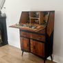SALE! Funky Cocktail Bar/Bureau Stunning Grain Image 4