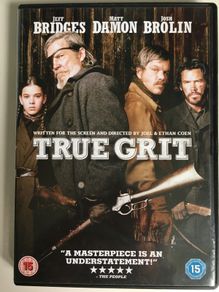 True Grit [2010] Jeff Bridges, Hailee steinfeld, Josh Brolin & Matt Damon [Movie DVD]
