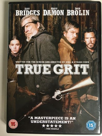 True Grit [2010] Jeff Bridges, Hailee steinfeld, Josh Brolin & Matt Damon [Movie DVD]