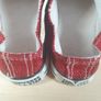 junior CONVERSE ALL STAR glitter Red Size UK 7 EU 27 girls Image 9