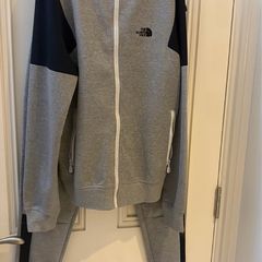 Grey & Black Full Tracksuit Set Size Small