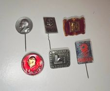 Vintage Pins (Lenin, Communism, etc)