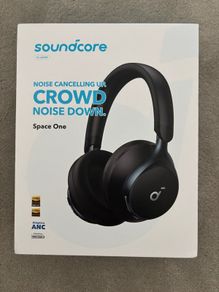 SOUNDCORE Space One Wireless Noise-Cancelling Headphones - Black