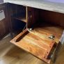 Rustic solid wood side bar drinks cabinet Image 3