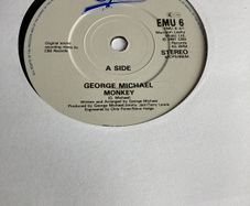 George Michael Vinyl single - Monkey