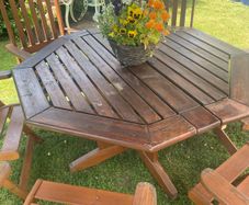 Table and chairs