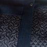 ladies skirt. Zara. Black quilted size  small Image 3
