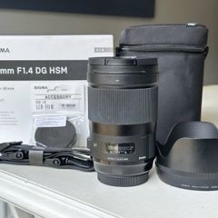 Sigma Art 40mm Fl.4 DG HSM Canon EF Mount Cine Lens - Black