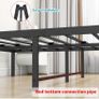 King Size Bed Frame,Metal Bed 150x200cm,5ft Image 4