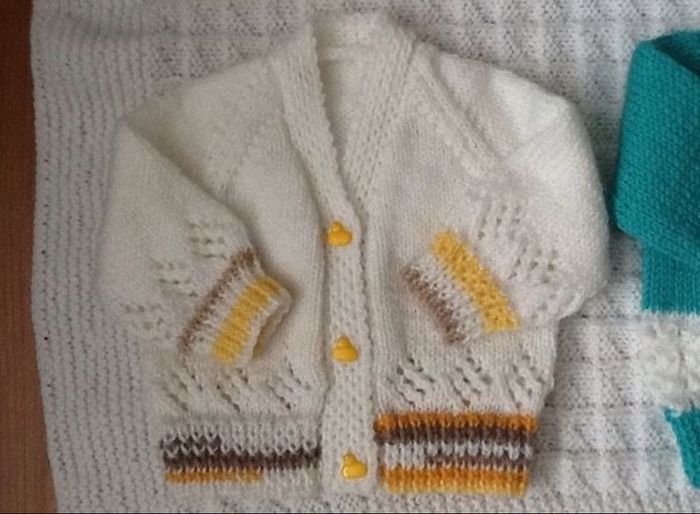 Handmade baby cardigans & Blankets