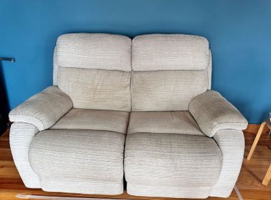 3 and 2 sofa recliners.