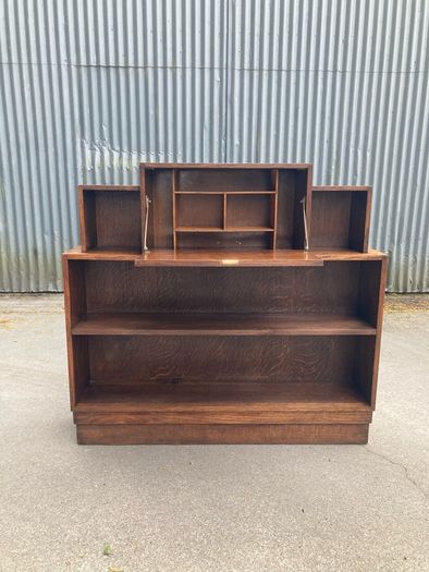 Vintage Artdeco Writing Bureau bookcase - Warehouse and Showroom Open Saturday  8th August 12 till 4pm 12 till 4pm Eircode R95T227