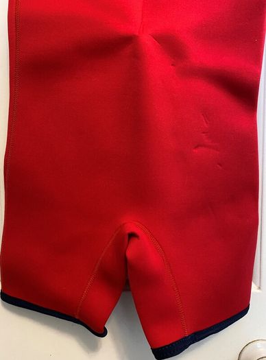 Warma Wetsuit red, 4-5years, 110cm