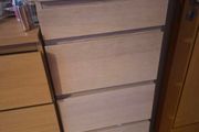 IKEA MALM 6 Drawer Chest with Jewellery Storage &amp; Mirror