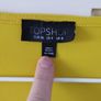 Yellow Crop Top from Topshop Size 8 Image 4