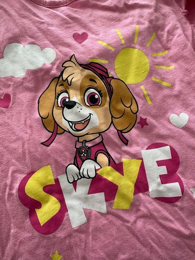 Long sleeved top for a girl, 122/128 cm, 6-8 years