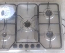 Stoves 5-burner gas hob - stainless steel