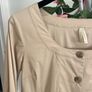 Old Navy peplum jacket/top size medium 12 Image 4