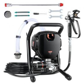 Stand Airless Paint Sprayer, 750W 3000PSI High Efficiency Electric Airless Sprayer, Fine And Even Painting Effect, Handheld Paint Sprayers for Home Interior and Exterior Furniture and Fences