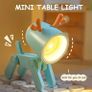 6Pcs Mini Night Light Dog Deer Dinosaur, Cartoon DIY Cute Night Lamp, Portable LED Desk Lamp with Adjustable Phone Holder for Kids Students Bedroom Nursery (FREE POSTAGE) Image 2