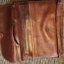 Large heavy duty leather bags plus briefcase. Image 10