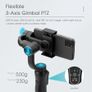 Original S5 3 Axis Gimbal Handheld Stabilizer For Video Record Vlog Live For Mobile Smartphone Action Camera Gopro Image 2
