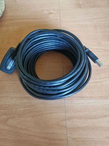 USB 2.0 Active Repeater Cable, specifically a PTC 32Ft (roughly 10 meters) model designed to extend USB signal range