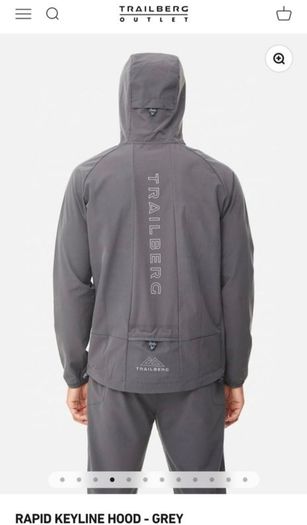 New Trailberg Men's Rapid Keyline Hood
