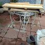 Retro table,70's outdoor or indoor upcycle project, just needs glass top Image 2