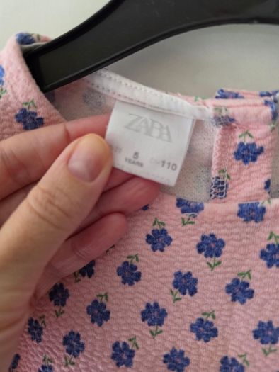 Zara girls floral dress
