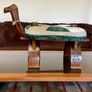 MCM Uber Kitsch Retro North African Footstool Childs Chair 1960s Image 2