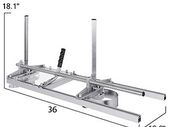 Chainsaw Mill Planking Milling 36 Inch Guide Bar Wood Lumber Cutting Portable Sawmill Aluminum Steel Chain Saw Mill