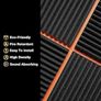 NEW SALE | 12 Pack Set Acoustic Panels, 1" X 12" X 12" Acoustic Foam Panels, Studio Wedge Tiles, Sound Panels wedges Soundproof Sound Insulation Absorbing Image 3