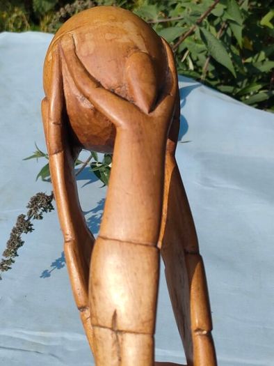 World Unity Wooden Sculpture