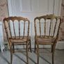 Giltwood Salon Chair Image 3