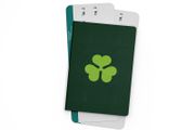 Aer Lingus Retro Shamrock Passport Holder Cover