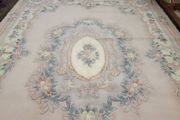 Rug Chinese Aubusson hand knitted