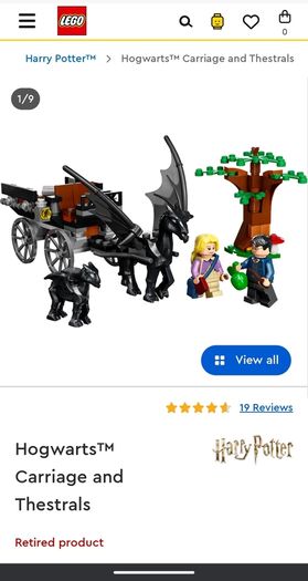 LEGO Harry Potter: Hogwarts Carriage with Thestrals 76400