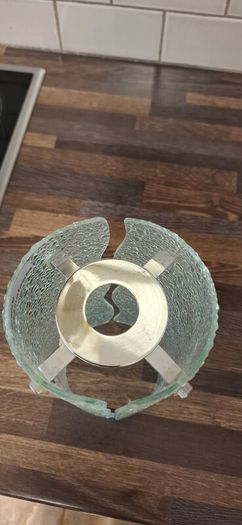 Textured Glass Ceiling Light Shade