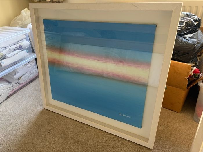 Two framed artwork
