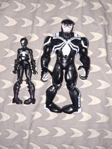 marvel legends venom space knight and mania